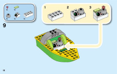 LEGO 76134 instructions page 12 – build guide