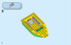 LEGO 76134 instructions page 8 – build guide