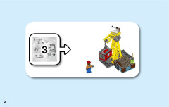 LEGO 76134 instructions page 2 – build guide