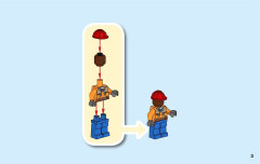 LEGO 76134 instructions page 3 – build guide