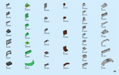 LEGO 76134 instructions page 43 – build guide