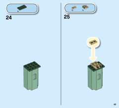 LEGO 76138 instructions page 43 – build guide