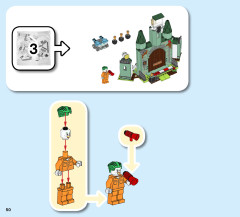 LEGO 76138 instructions page 50 – build guide