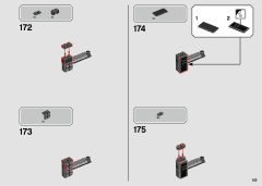 LEGO 76139 instructions page 125 – build guide
