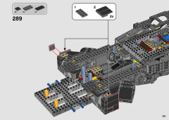 LEGO 76139 instructions page 201 – build guide