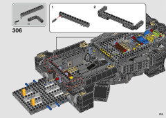 LEGO 76139 instructions page 209 – build guide