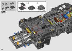 LEGO 76139 instructions page 212 – build guide