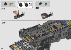 LEGO 76139 instructions page 214 – build guide