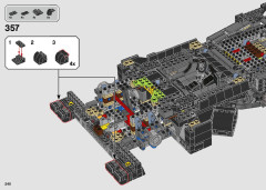 LEGO 76139 instructions page 240 – build guide