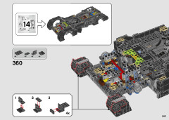 LEGO 76139 instructions page 243 – build guide