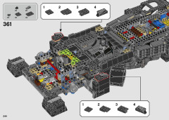 LEGO 76139 instructions page 244 – build guide