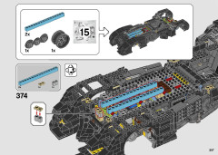 LEGO 76139 instructions page 257 – build guide