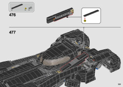LEGO 76139 instructions page 329 – build guide