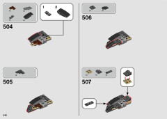LEGO 76139 instructions page 340 – build guide