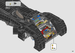 LEGO 76139 instructions page 347 – build guide