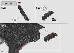 LEGO 76139 instructions page 374 – build guide