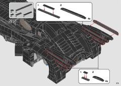 LEGO 76139 instructions page 375 – build guide