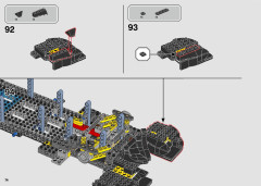 LEGO 76139 instructions page 74 – build guide