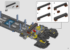 LEGO 76139 instructions page 77 – build guide