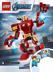 LEGO 76140 instructions page 1 – build guide