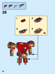 LEGO 76140 instructions page 28 – build guide