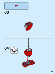 LEGO 76140 instructions page 43 – build guide