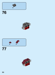 LEGO 76140 instructions page 50 – build guide