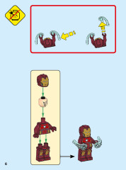 LEGO 76140 instructions page 6 – build guide