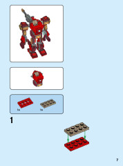 LEGO 76140 instructions page 7 – build guide