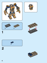 LEGO 76141 instructions page 6 – build guide
