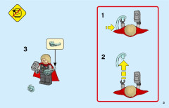 LEGO 76142 instructions page 3 – build guide