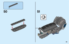 LEGO 76142 instructions page 43 – build guide