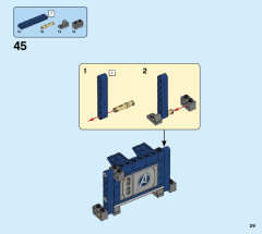 LEGO 76143 instructions page 29 – build guide