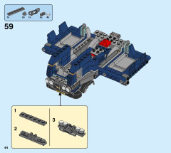 LEGO 76143 instructions page 44 – build guide