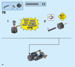 LEGO 76143 instructions page 54 – build guide