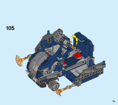LEGO 76143 instructions page 75 – build guide