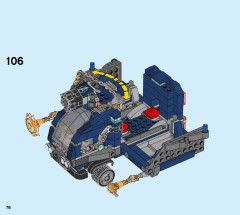 LEGO 76143 instructions page 76 – build guide