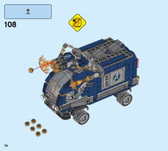 LEGO 76143 instructions page 78 – build guide