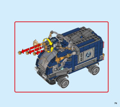 LEGO 76143 instructions page 79 – build guide