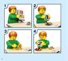 LEGO 76144 instructions page 2 – build guide