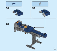 LEGO 76144 instructions page 49 – build guide
