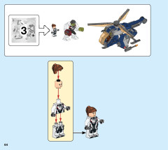 LEGO 76144 instructions page 64 – build guide