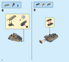LEGO 76144 instructions page 8 – build guide