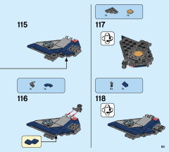 LEGO 76144 instructions page 83 – build guide