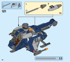 LEGO 76144 instructions page 86 – build guide