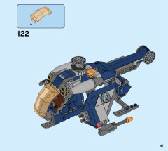 LEGO 76144 instructions page 87 – build guide
