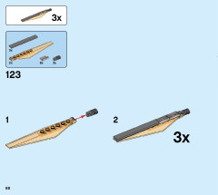 LEGO 76144 instructions page 88 – build guide