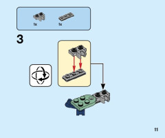 LEGO 76145 instructions page 11 – build guide