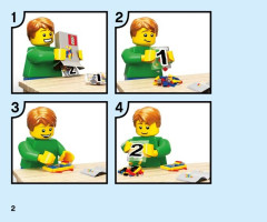 LEGO 76145 instructions page 2 – build guide