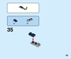 LEGO 76145 instructions page 43 – build guide